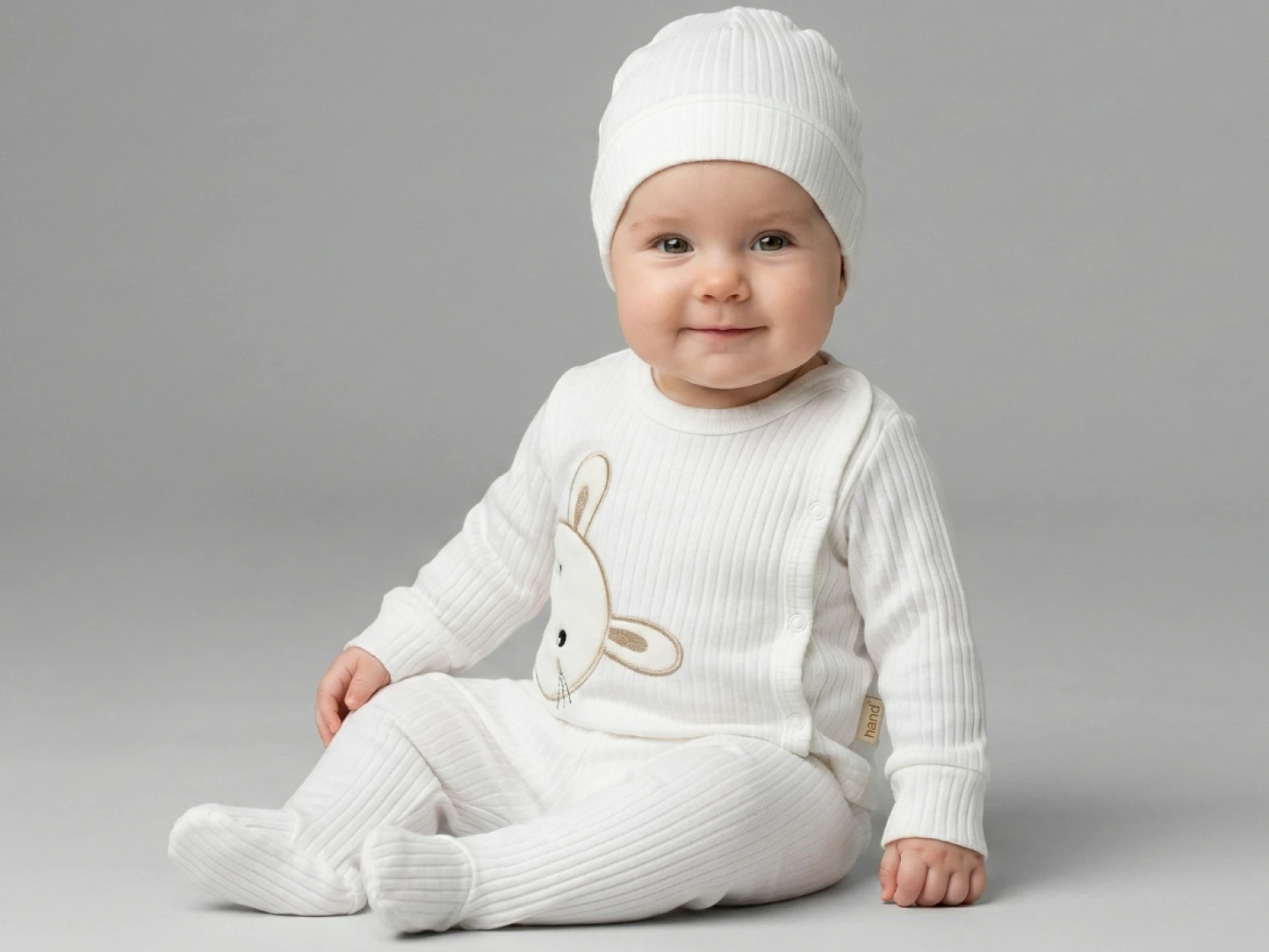 0-3 Ay Unisex Bebek Takımı 3Lü Set